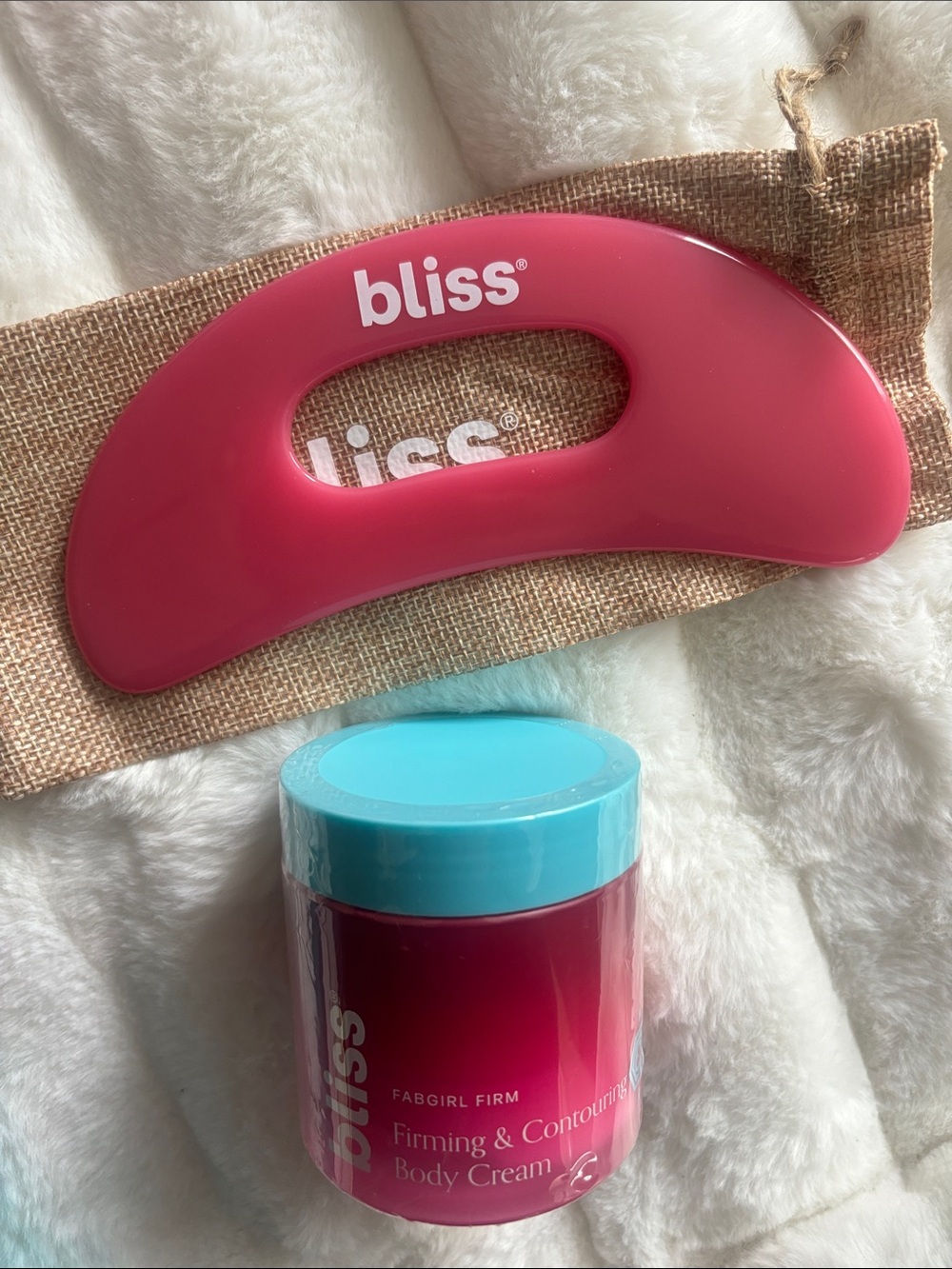 Bliss Fabgirl Firm Firming & Contouring Body Cream NEW SEALED Sculpting Tool - Picture 12 of 12